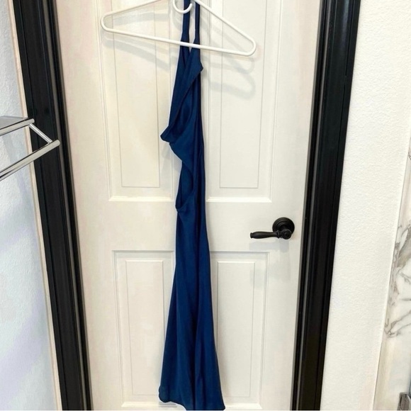 Young, Fabulous and Broke x Revolve blue midi slip dress size small - Picture 6 of 10